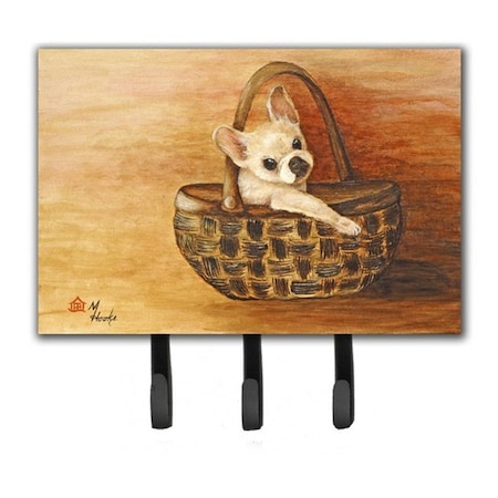 Jensendistributionservices French Bulldog Take Me Too Leash & Key Holder MI2088659